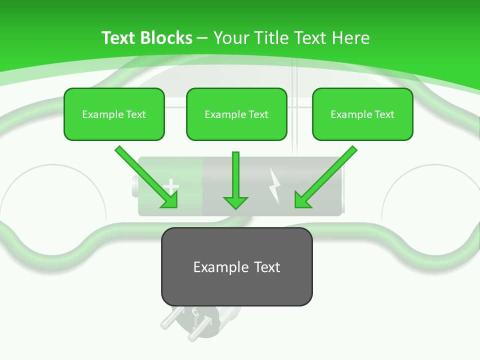 White Air Energy PowerPoint Template