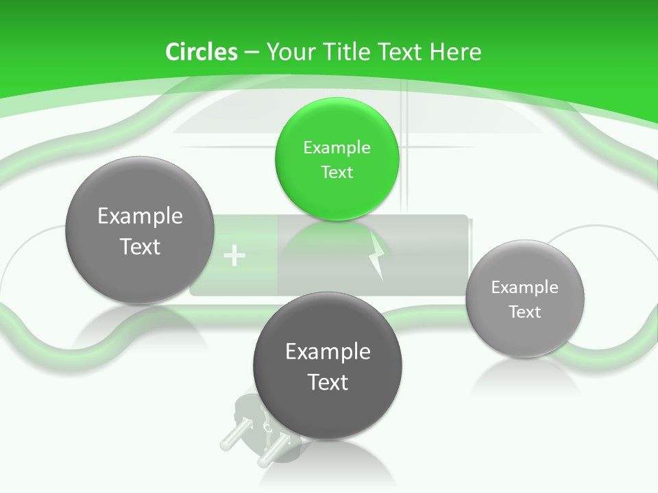 White Air Energy PowerPoint Template