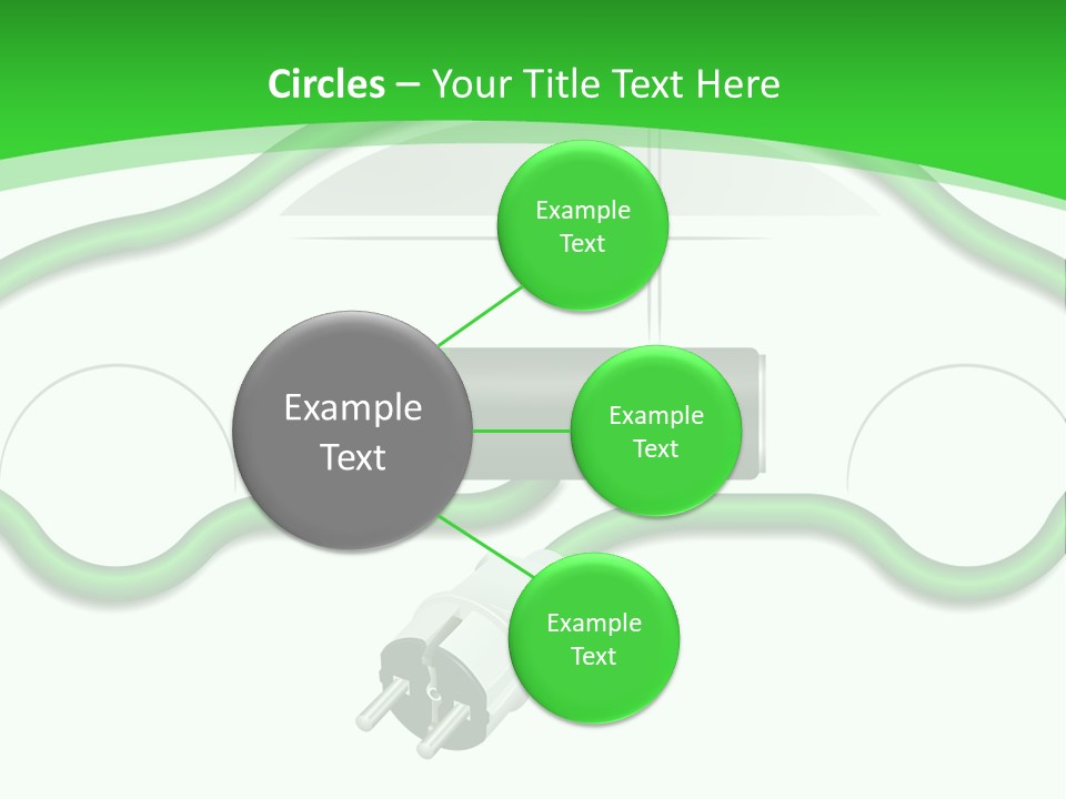 White Air Energy PowerPoint Template