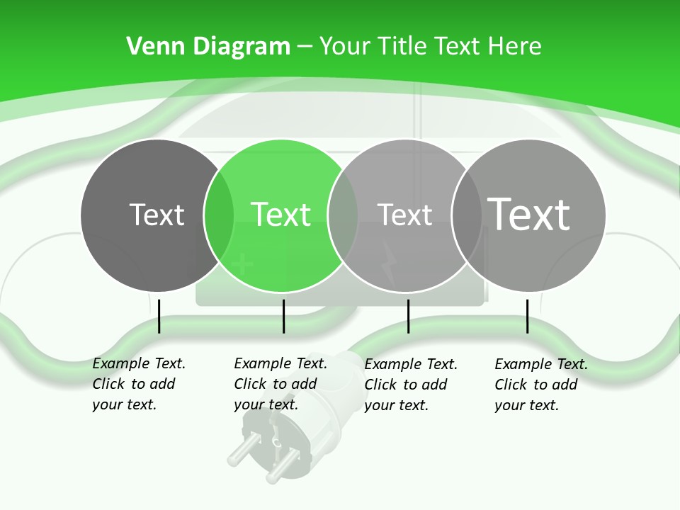 White Air Energy PowerPoint Template