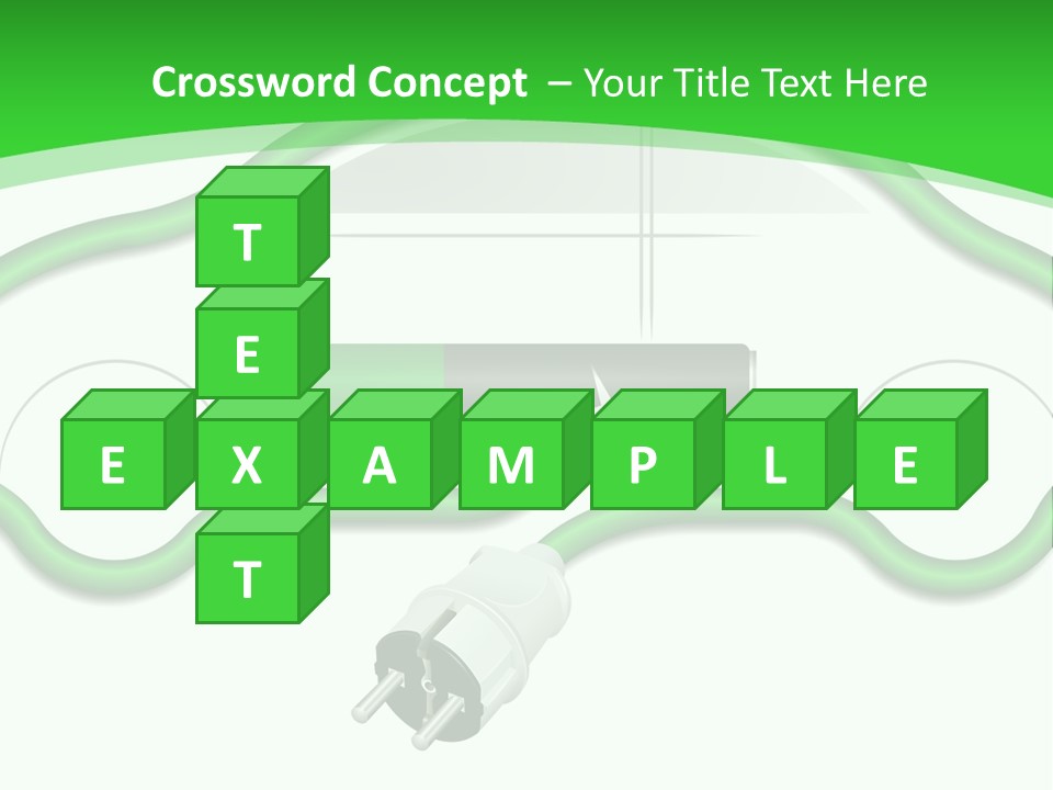 White Air Energy PowerPoint Template