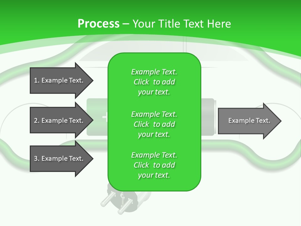 White Air Energy PowerPoint Template