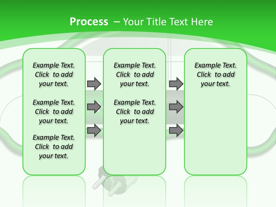 White Air Energy PowerPoint Template