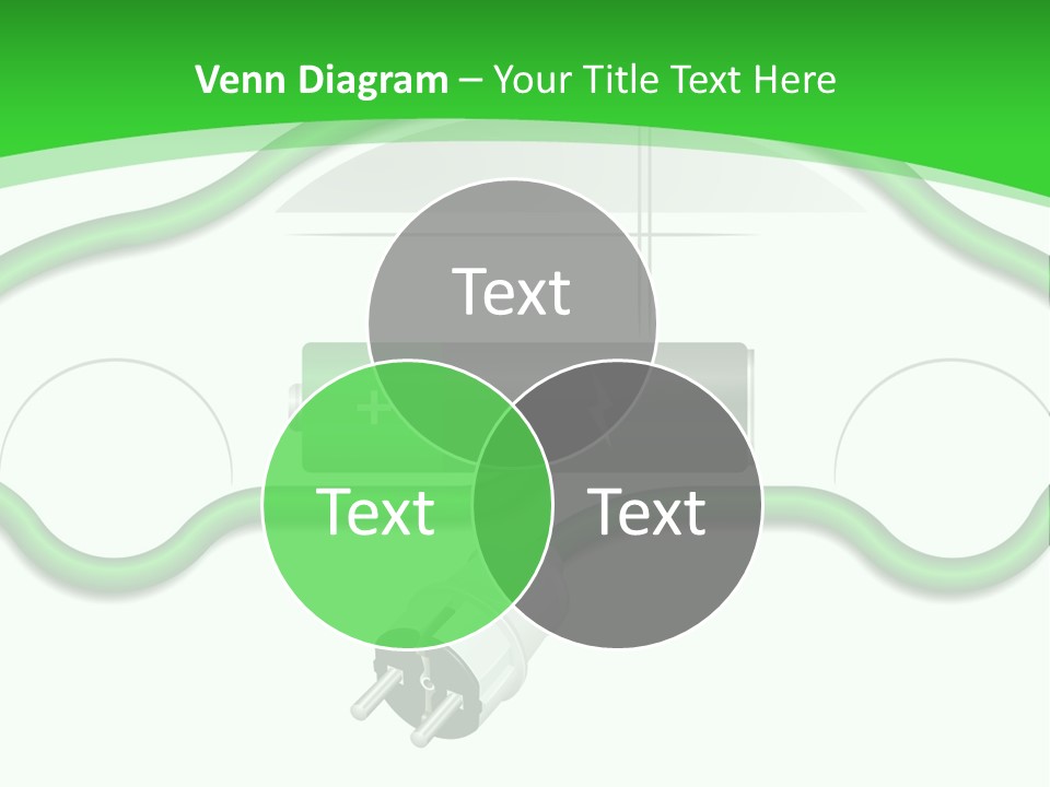 White Air Energy PowerPoint Template