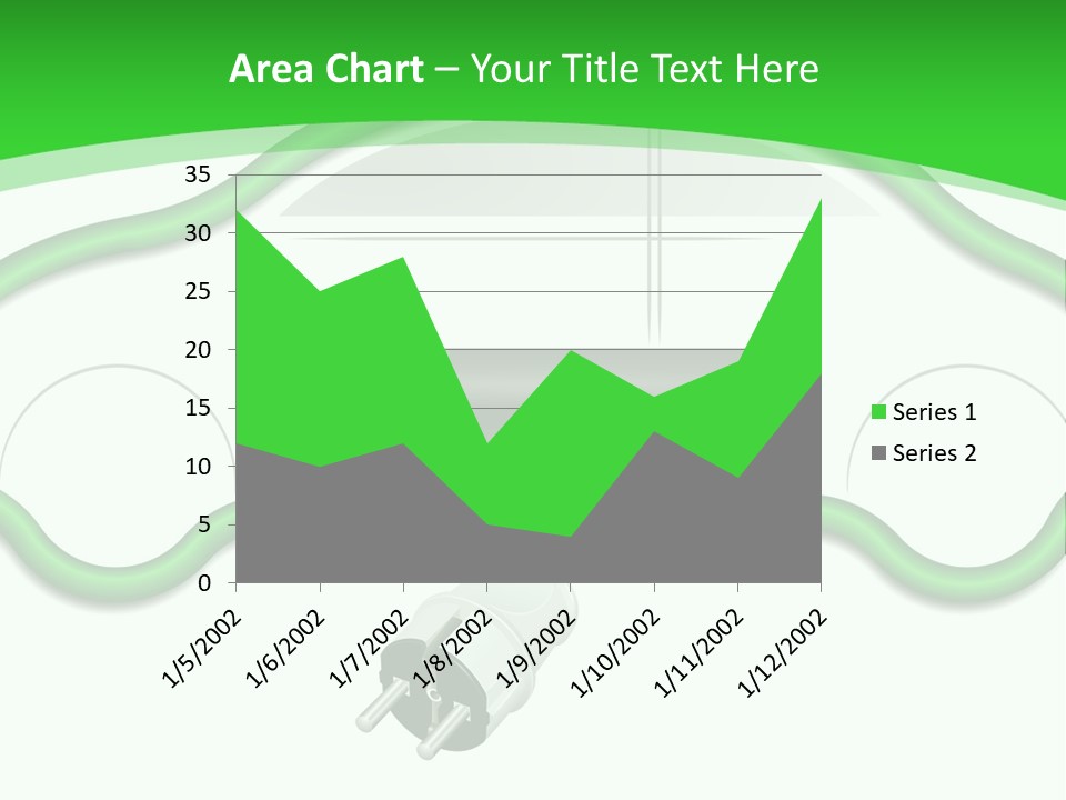 White Air Energy PowerPoint Template