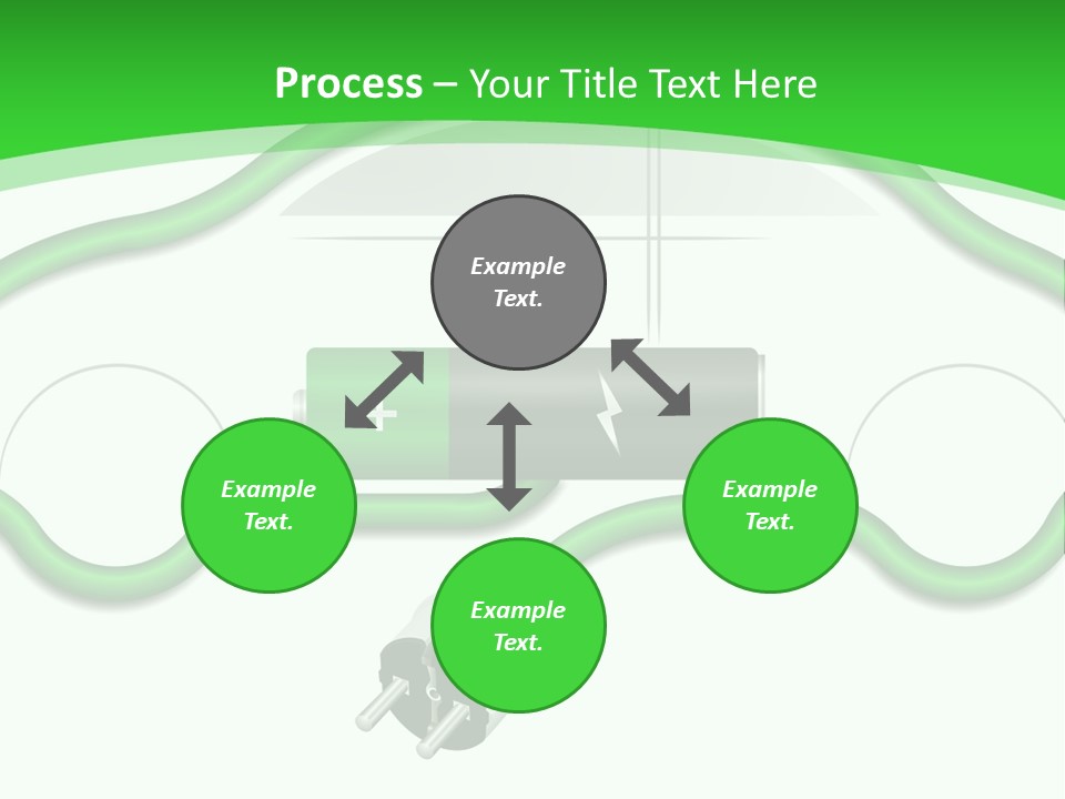 White Air Energy PowerPoint Template