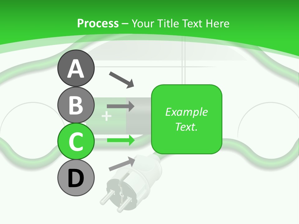 White Air Energy PowerPoint Template