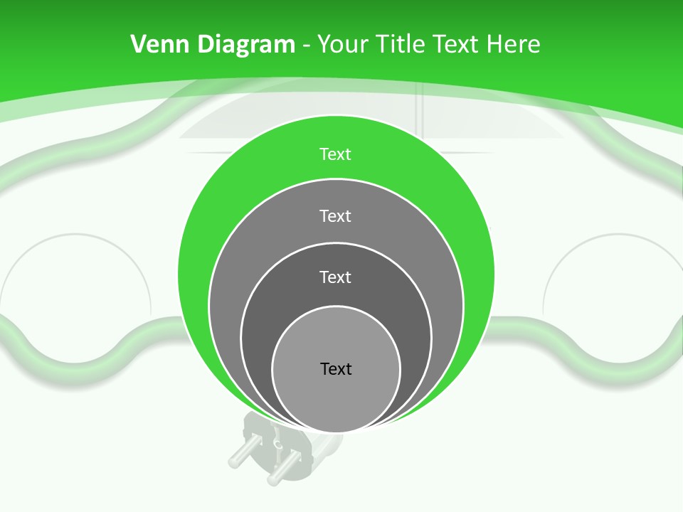 White Air Energy PowerPoint Template