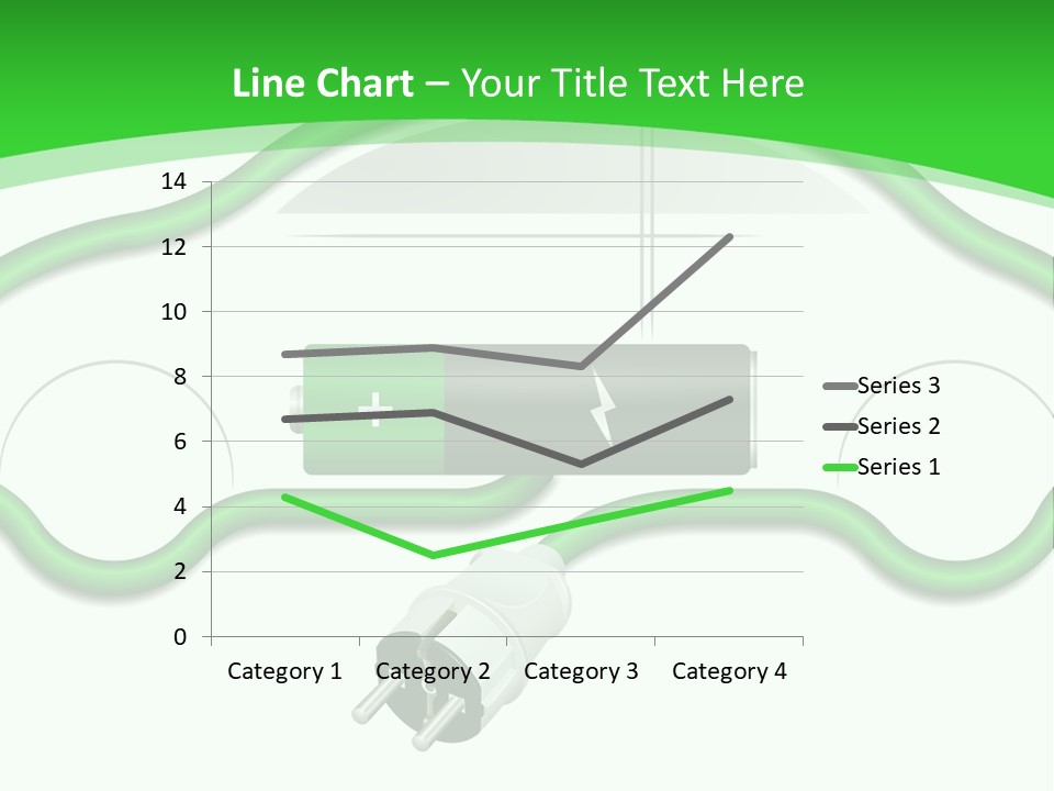 White Air Energy PowerPoint Template