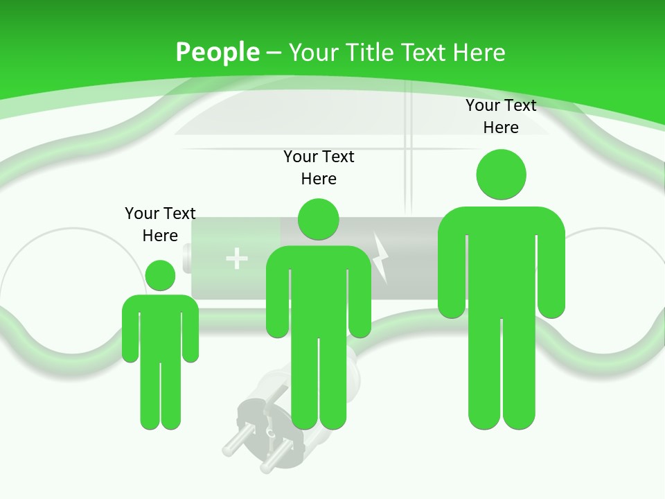 White Air Energy PowerPoint Template