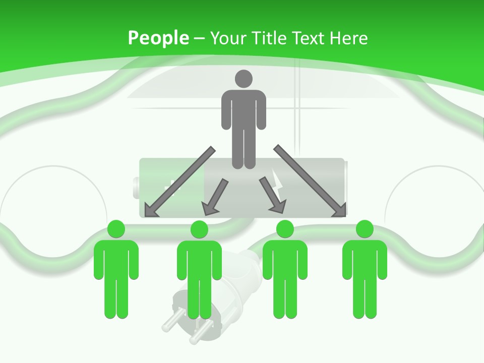 White Air Energy PowerPoint Template