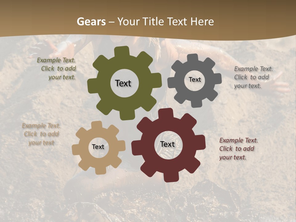 Condition Energy Supply PowerPoint Template
