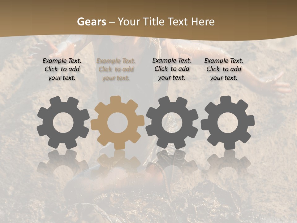 Condition Energy Supply PowerPoint Template