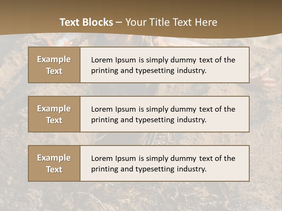Condition Energy Supply PowerPoint Template