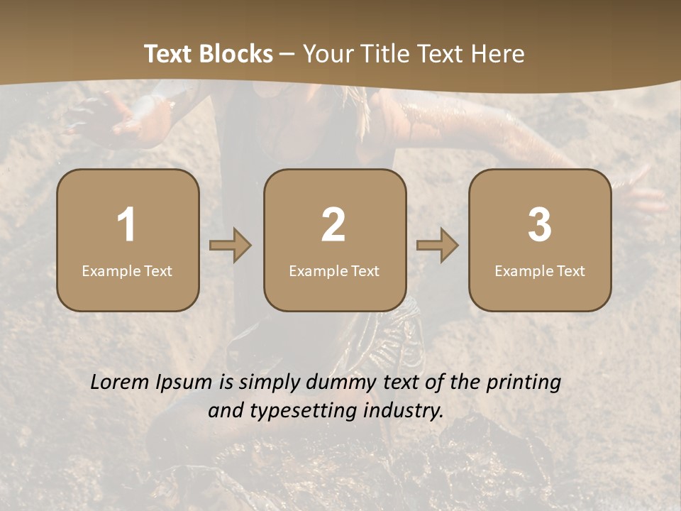 Condition Energy Supply PowerPoint Template