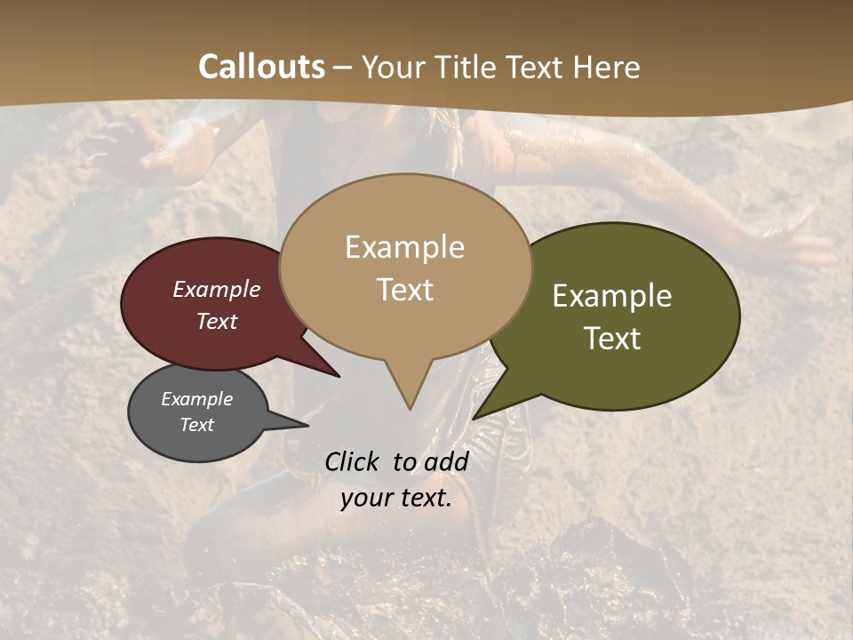 Condition Energy Supply PowerPoint Template