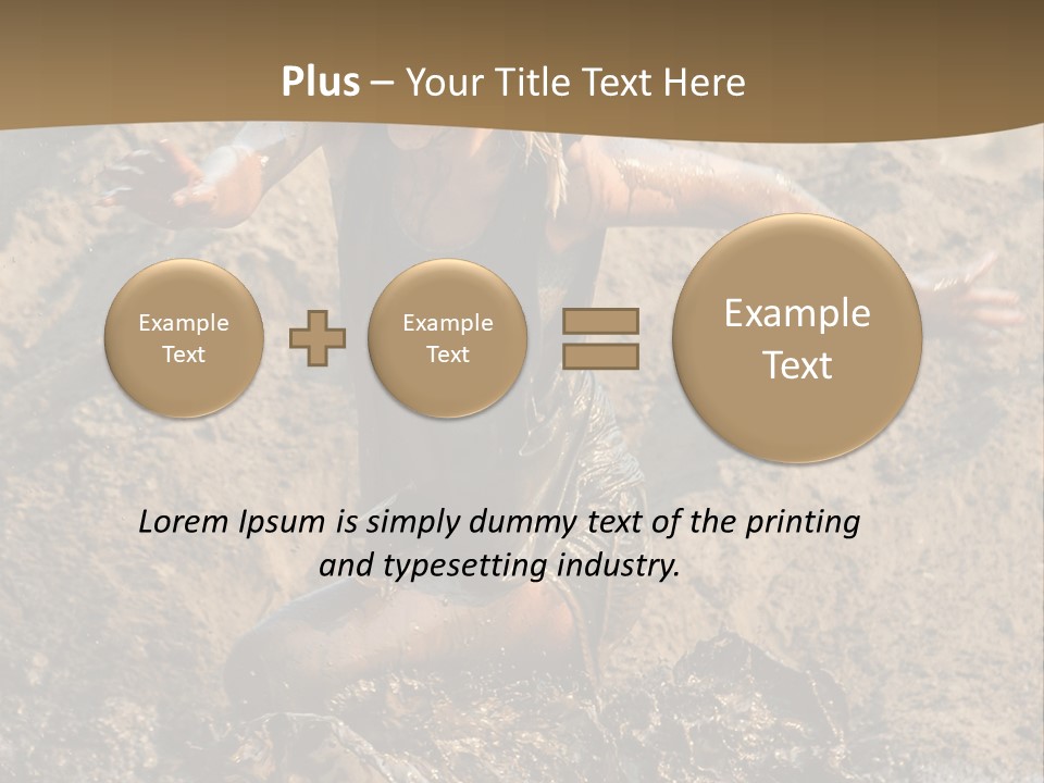Condition Energy Supply PowerPoint Template