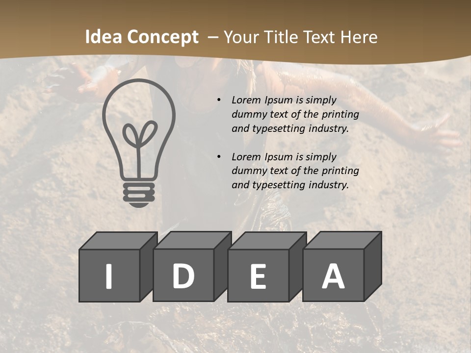 Condition Energy Supply PowerPoint Template