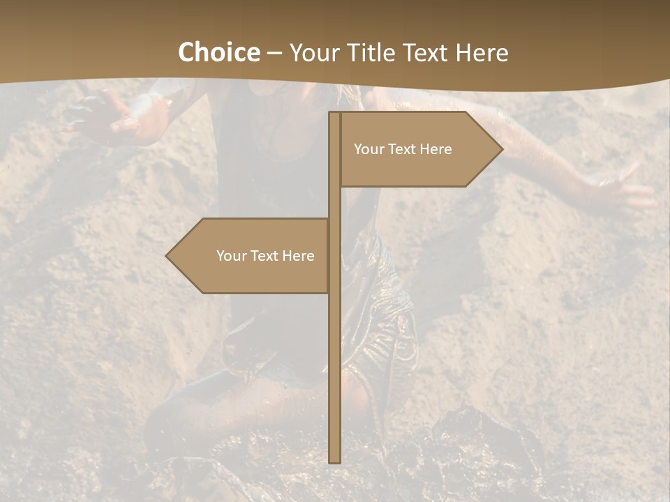 Condition Energy Supply PowerPoint Template