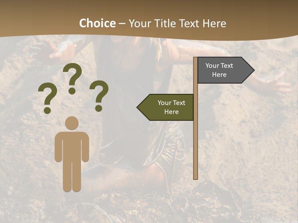 Condition Energy Supply PowerPoint Template