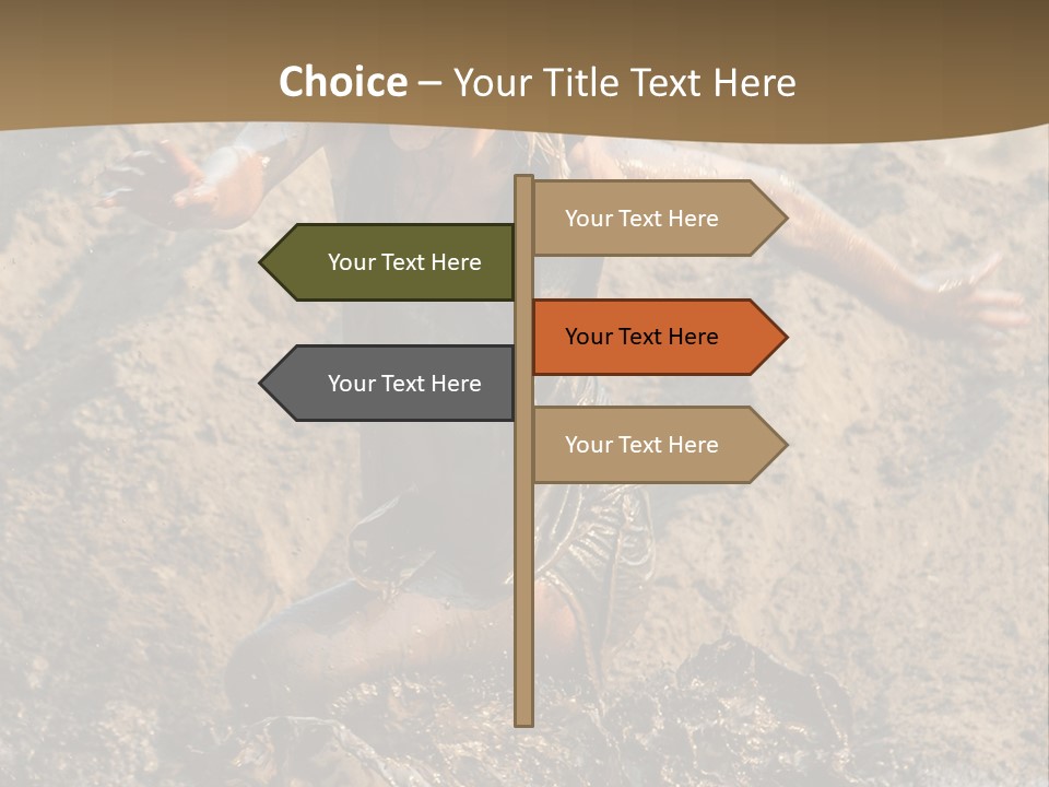 Condition Energy Supply PowerPoint Template