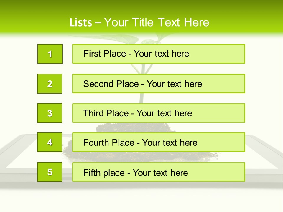System Energy Unit PowerPoint Template