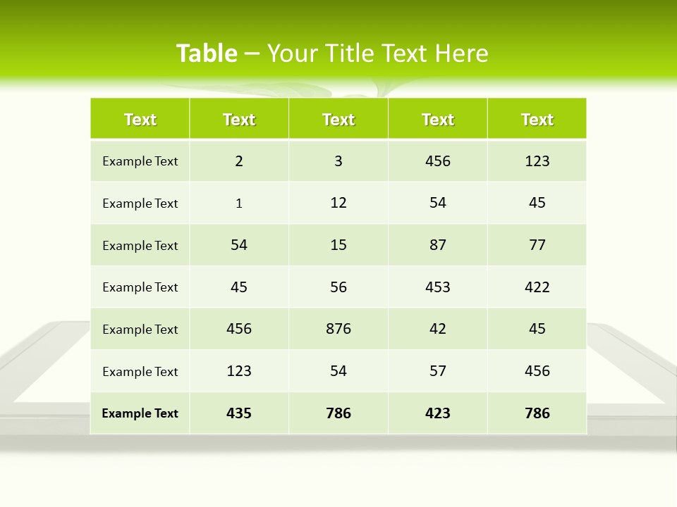 System Energy Unit PowerPoint Template