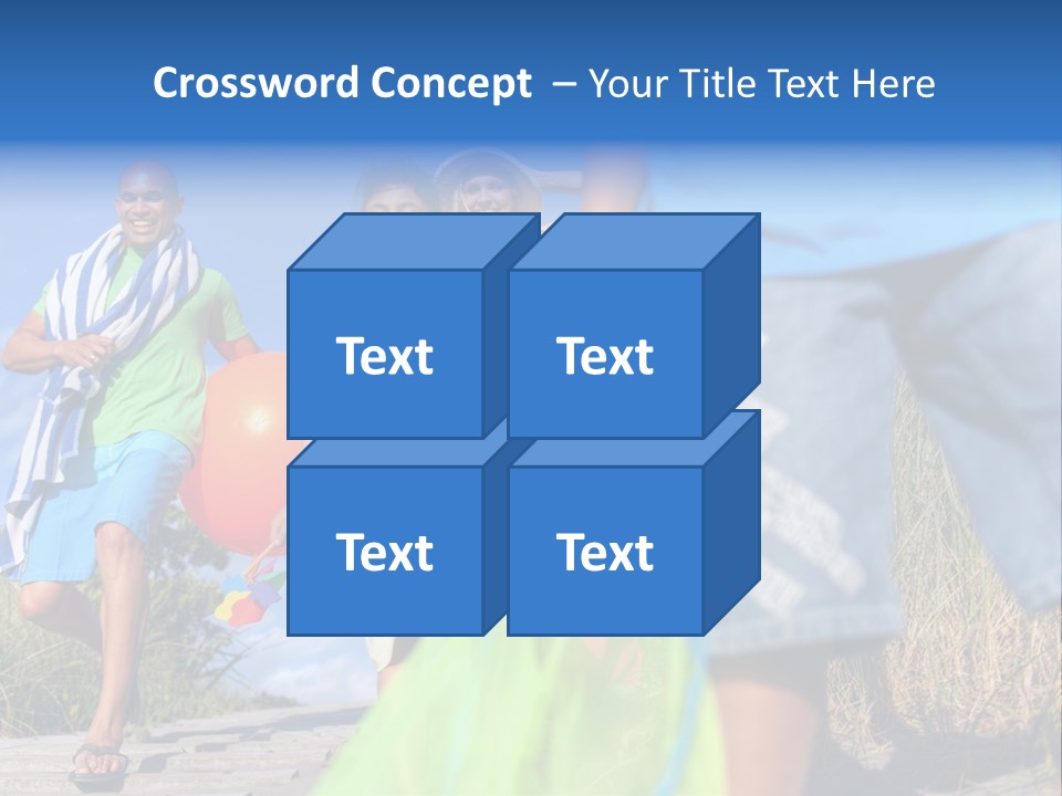 Remote White Supply PowerPoint Template