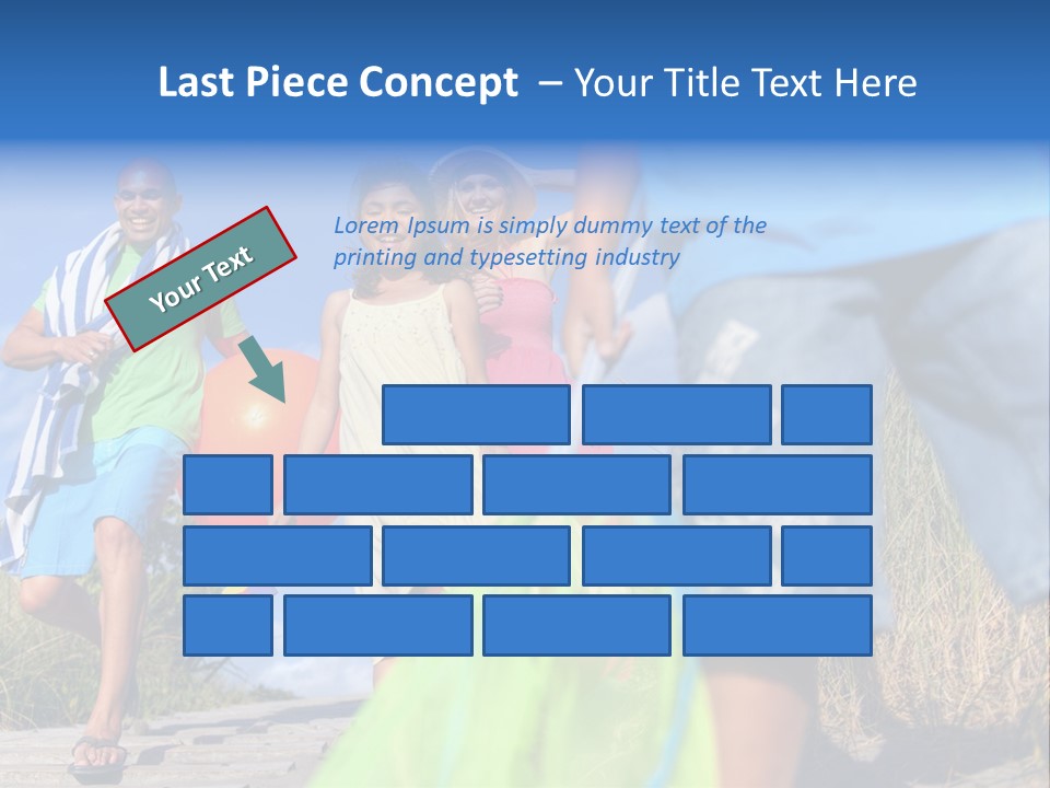 Remote White Supply PowerPoint Template