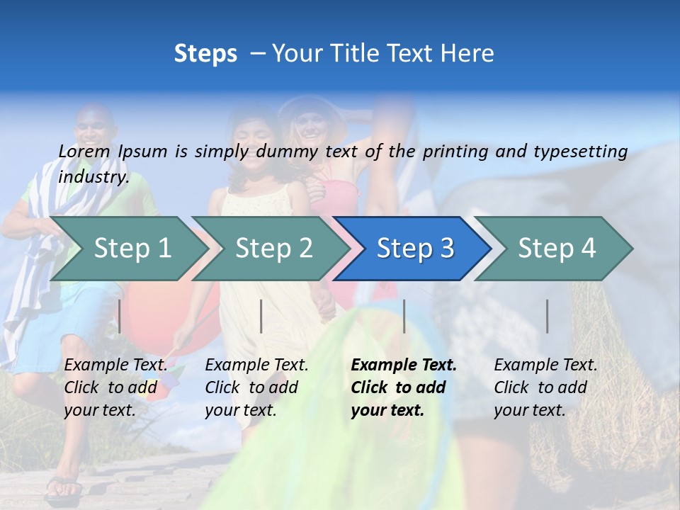 Remote White Supply PowerPoint Template