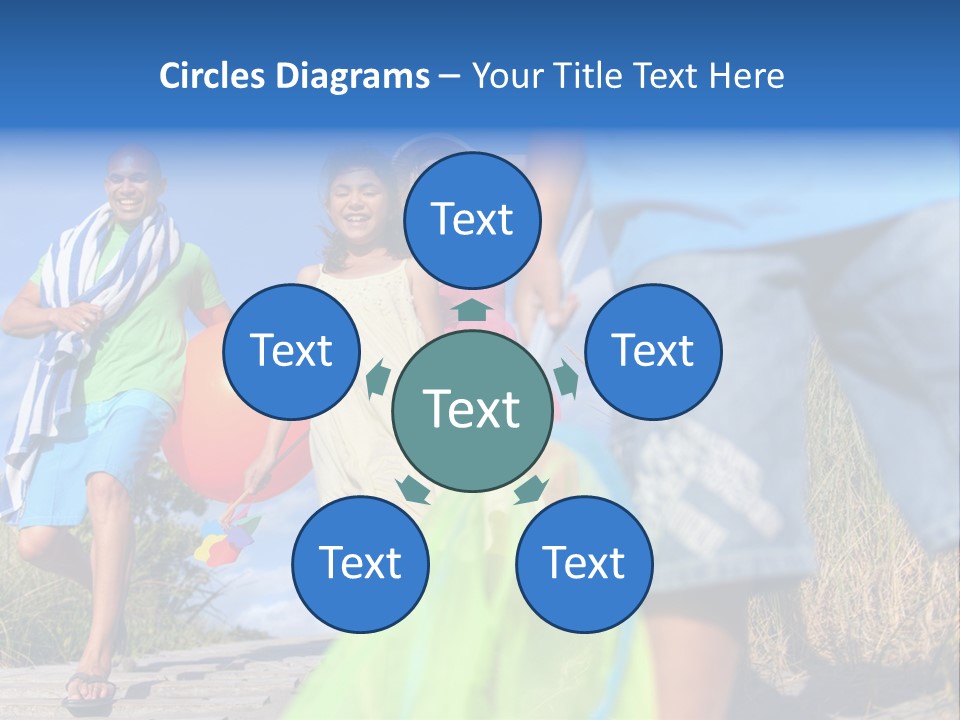 Remote White Supply PowerPoint Template