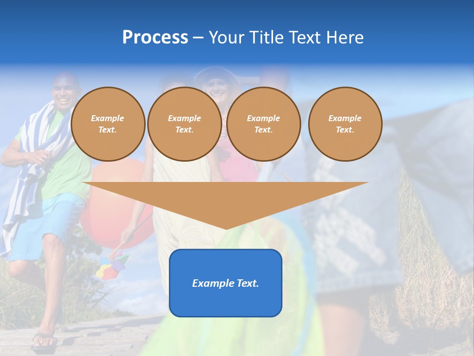 Remote White Supply PowerPoint Template