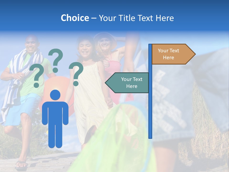 Remote White Supply PowerPoint Template