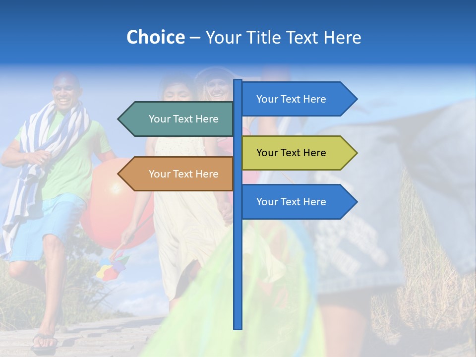 Remote White Supply PowerPoint Template