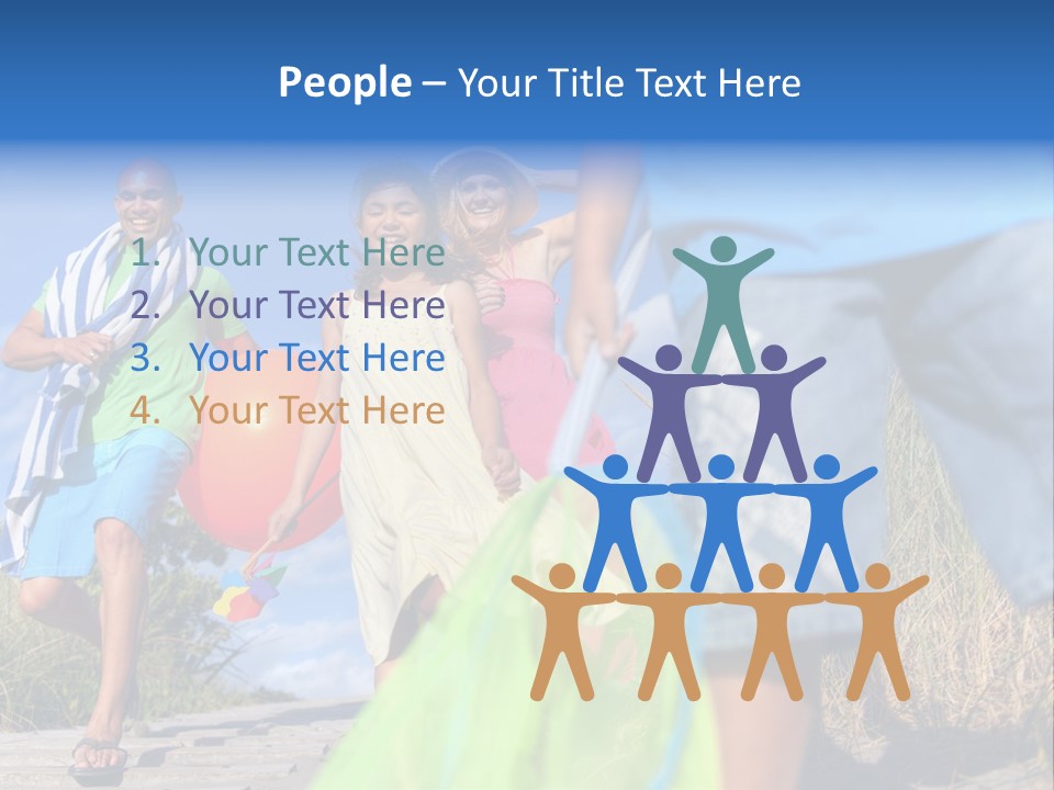 Remote White Supply PowerPoint Template