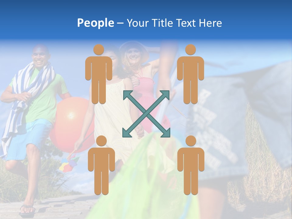 Remote White Supply PowerPoint Template