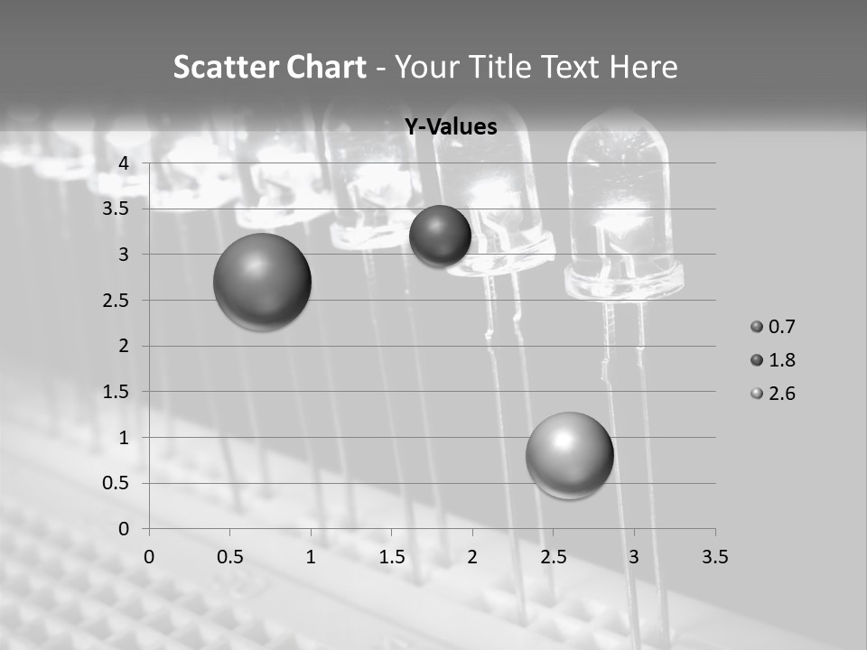 White Switch Remote PowerPoint Template