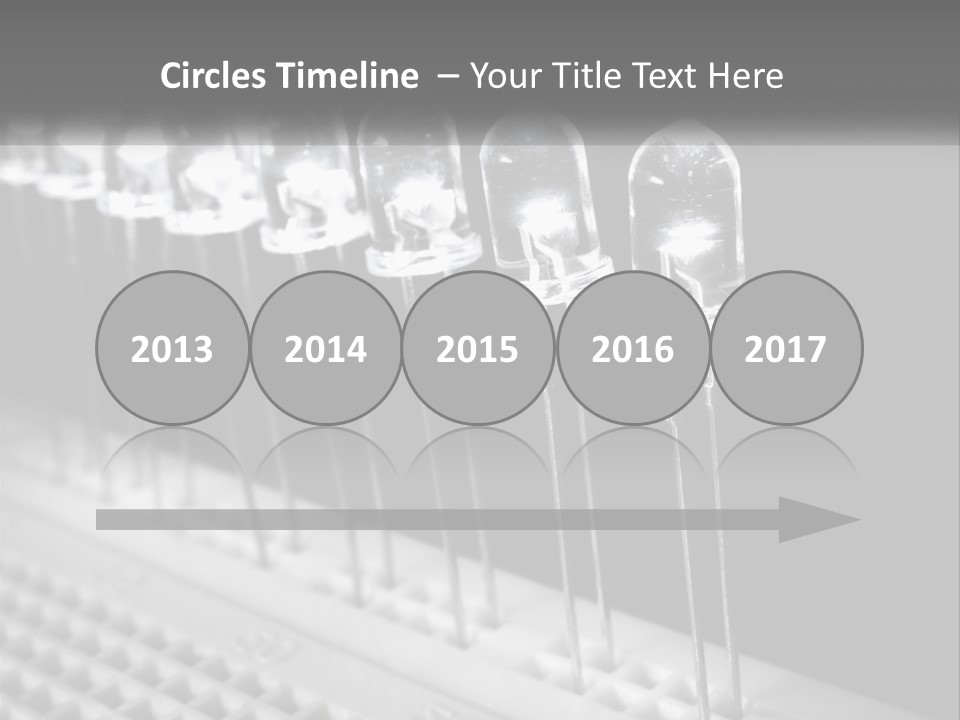 White Switch Remote PowerPoint Template