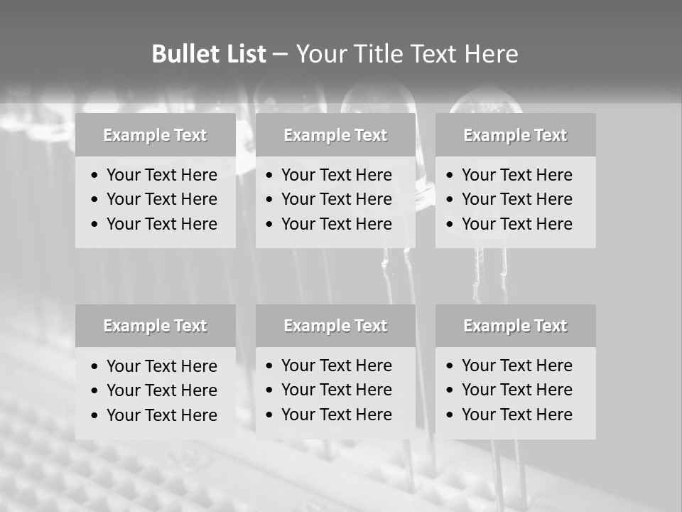White Switch Remote PowerPoint Template