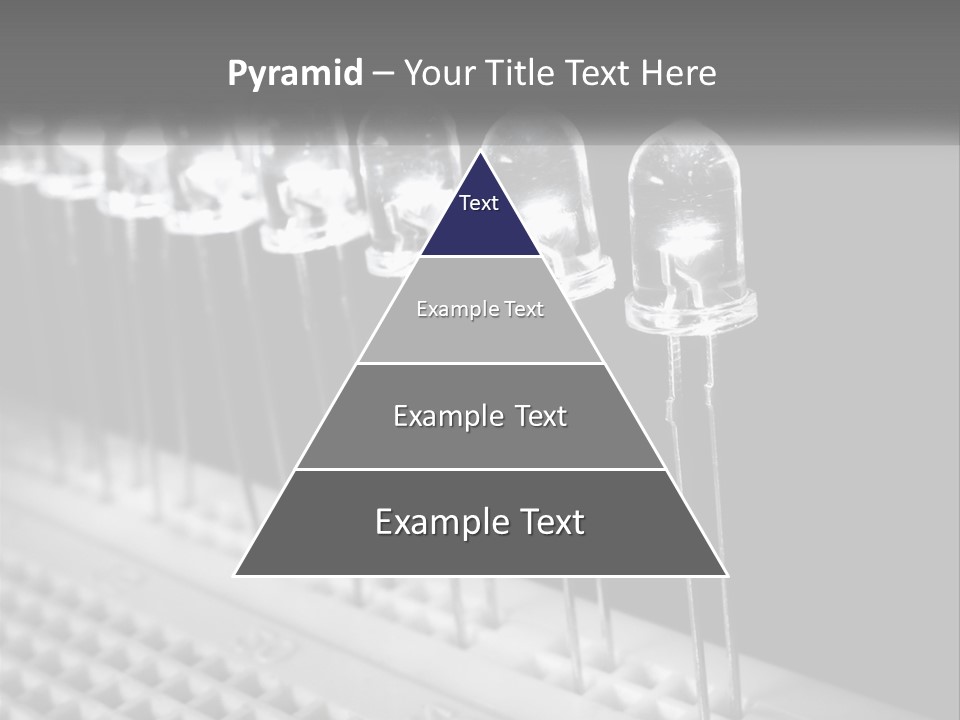 White Switch Remote PowerPoint Template