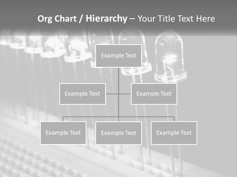 White Switch Remote PowerPoint Template