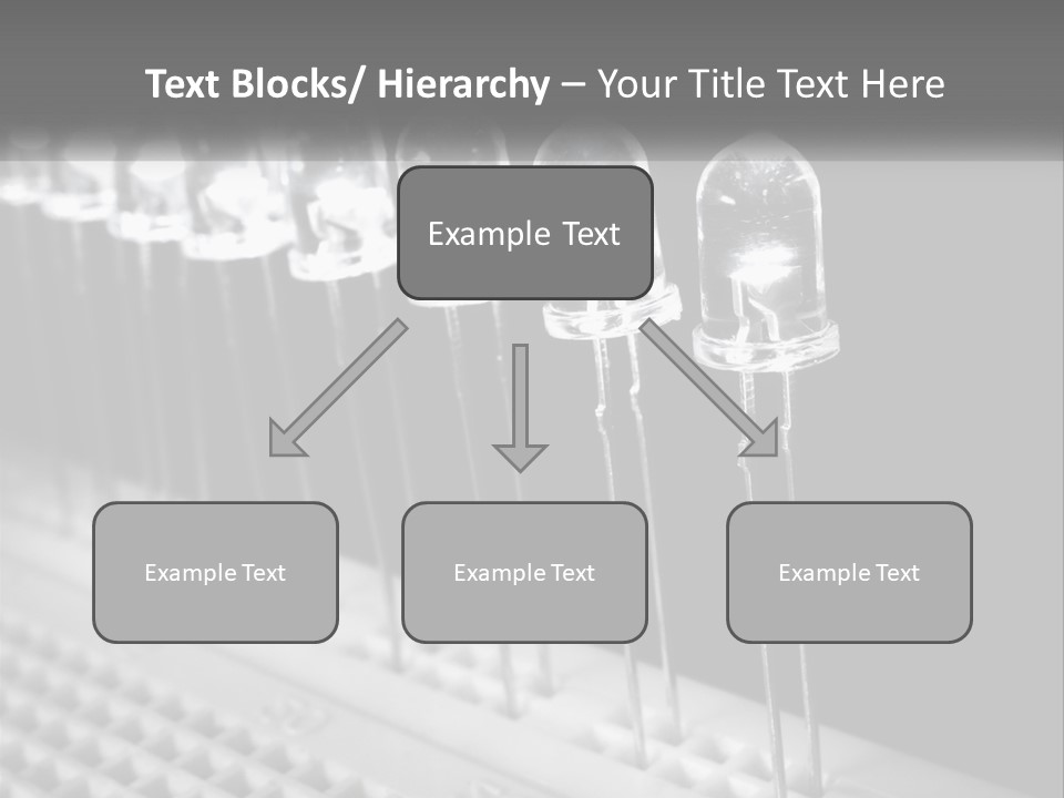 White Switch Remote PowerPoint Template