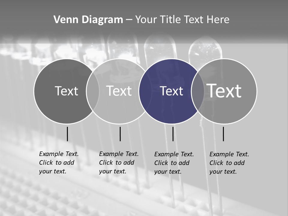 White Switch Remote PowerPoint Template