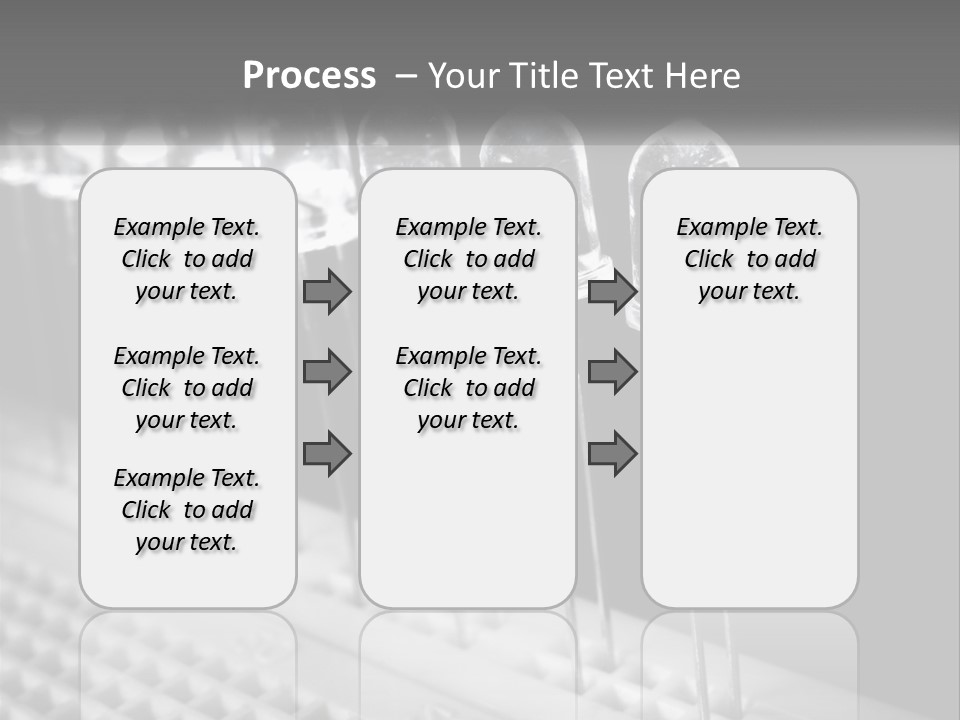 White Switch Remote PowerPoint Template