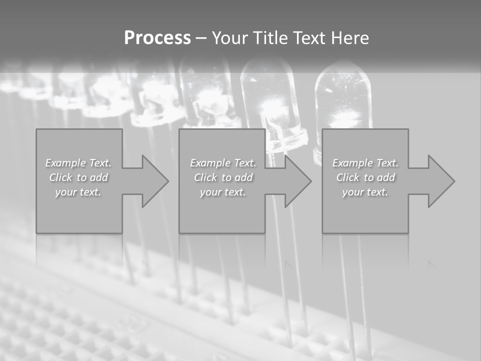 White Switch Remote PowerPoint Template