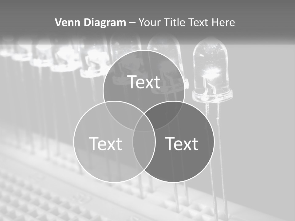 White Switch Remote PowerPoint Template