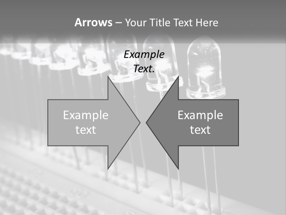 White Switch Remote PowerPoint Template