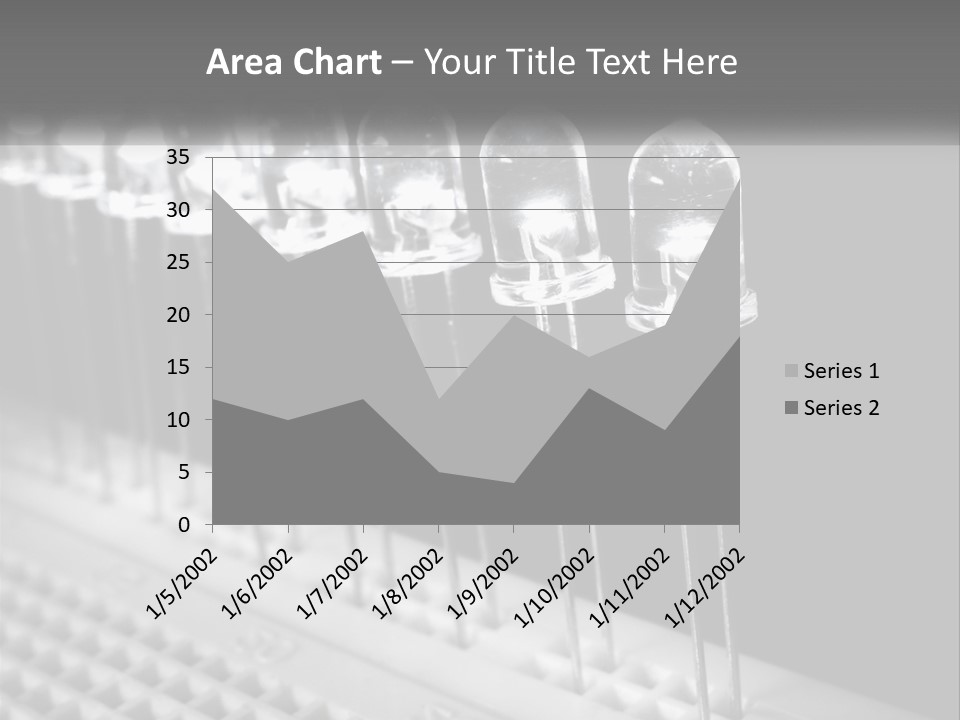 White Switch Remote PowerPoint Template