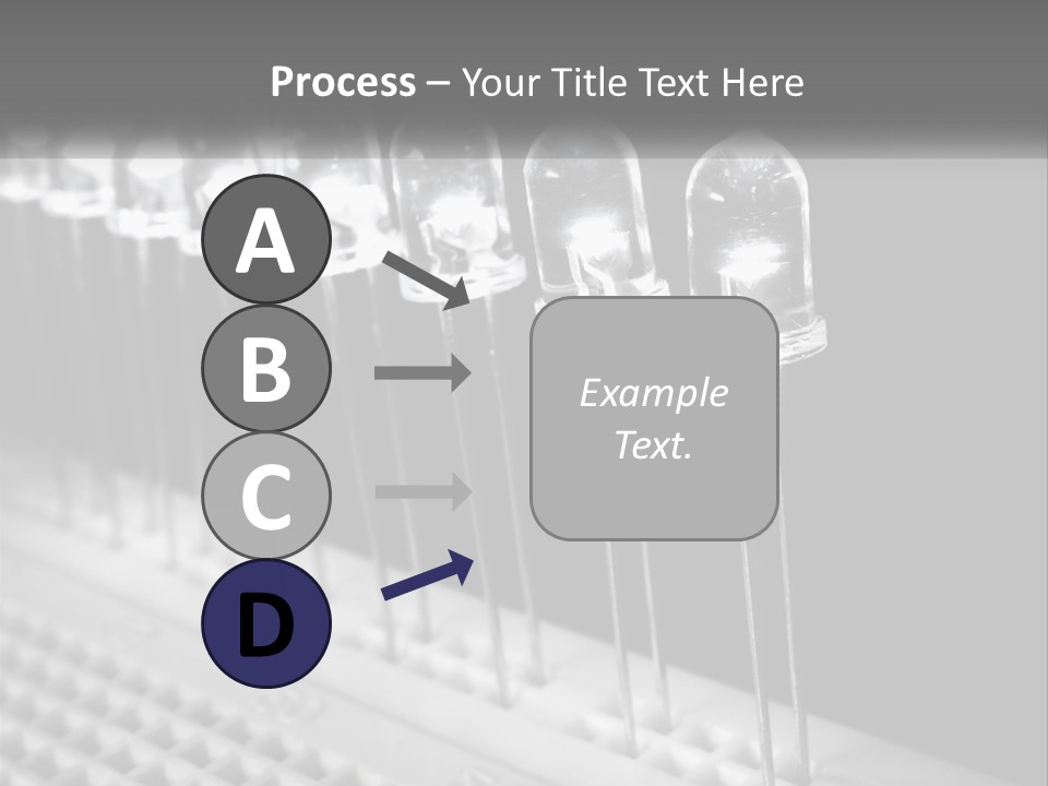White Switch Remote PowerPoint Template