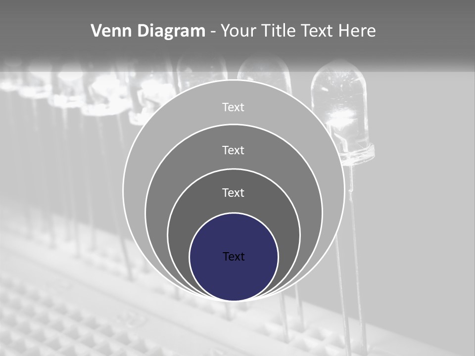 White Switch Remote PowerPoint Template